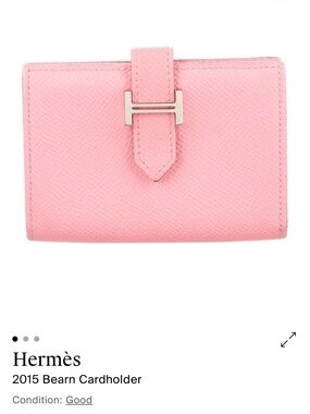 Hermes 2015 Bearn Cardholder